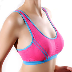 Women Sexy Bra New Lady Casual Bras Seamless Small Holes Breathable Push Up Bra Cross Back Strips