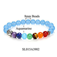8 Colors 2016 7 Chakra Healing Balance Buddha Beads Bracelets Bangles Charm Natural Stone Bracelet Yoga Jewelry Men Women Gift