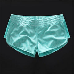 New Summer Women Yoga Shorts Running Short Pantalones Sportswear Elastic Waist Patchwork Fitness Underwear Safety Scanties D042