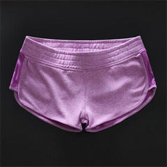 New Summer Women Yoga Shorts Running Short Pantalones Sportswear Elastic Waist Patchwork Fitness Underwear Safety Scanties D042