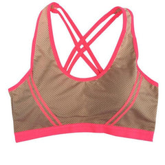 Women Sexy Bra New Lady Casual Bras Seamless Small Holes Breathable Push Up Bra Cross Back Strips