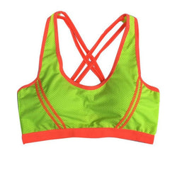 Women Sexy Bra New Lady Casual Bras Seamless Small Holes Breathable Push Up Bra Cross Back Strips