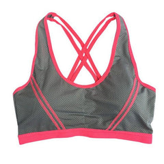 Women Sexy Bra New Lady Casual Bras Seamless Small Holes Breathable Push Up Bra Cross Back Strips