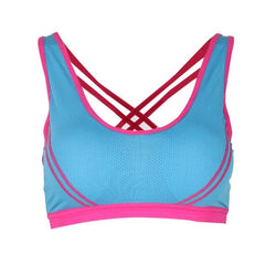 Women Sexy Bra New Lady Casual Bras Seamless Small Holes Breathable Push Up Bra Cross Back Strips