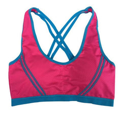 Women Sexy Bra New Lady Casual Bras Seamless Small Holes Breathable Push Up Bra Cross Back Strips