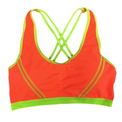 Women Sexy Bra New Lady Casual Bras Seamless Small Holes Breathable Push Up Bra Cross Back Strips
