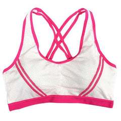 Women Sexy Bra New Lady Casual Bras Seamless Small Holes Breathable Push Up Bra Cross Back Strips