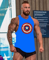 Gyms Tank Top Men Blank Bodybuilding Clothing Stringer Singlets Fitness Men Golds Shark Sleeveless Vest Cotton Blusa Masculina
