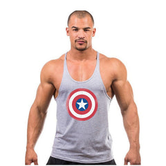 Gyms Tank Top Men Blank Bodybuilding Clothing Stringer Singlets Fitness Men Golds Shark Sleeveless Vest Cotton Blusa Masculina