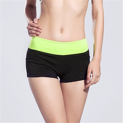 Women Yoga Shorts Hot Summer Womens Bodybuilding Yuga Sports Short Printed Quick Dry Running Stretch Clothes Female Fitness D043