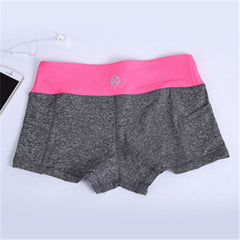 Women Yoga Shorts Hot Summer Womens Bodybuilding Yuga Sports Short Printed Quick Dry Running Stretch Clothes Female Fitness D043