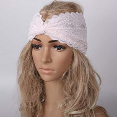 2017 Gym fitness Lace Headbands For Women Winter Sports Headband Head Wrap Wide Yoga Hairband Head band Hair Accessories JAN13YP