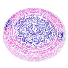 Pink Printed Yoga Towels