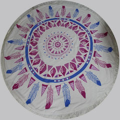 Round Yoga Towel