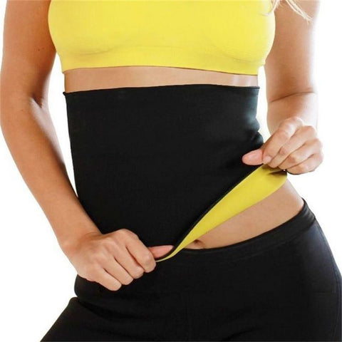 Women Wrest Slimming Hot Shaper Body-hugging Belt Sport Fitness Girdle Belt Cincher Body Shaping Yoga Belt Black