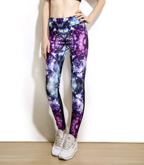 Abstract Print Yoga Leggings