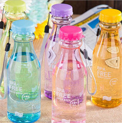 Portable 550mL BPA Free Leakproof Unbreakable Travel My Drink Water Bottle Yoga  Running Camping Outdoor Biking Sport