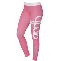 Awaytr 2017 Women Activewear Sexy Cut Exercise Leggings Fall Light Gray Pink Pants Waist Fashion Printing Leggings Slim Pants