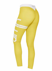 Awaytr 2017 Women Activewear Sexy Cut Exercise Leggings Fall Light Gray Pink Pants Waist Fashion Printing Leggings Slim Pants