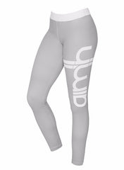 Awaytr 2017 Women Activewear Sexy Cut Exercise Leggings Fall Light Gray Pink Pants Waist Fashion Printing Leggings Slim Pants