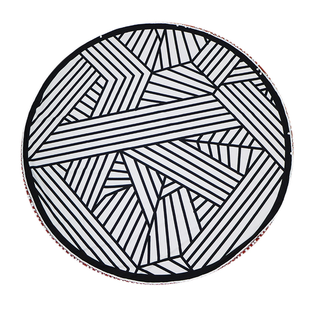 Round Yoga Towel