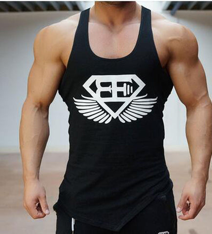 Aolamegs Tank Tops Mens Undershirt Sporting Wear 2016 Singlet Bodybuilding Men Fitness Exercise Clothing Vest Sleeveless Shirt