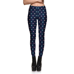 Women Leggings 2017 Colorful Candy Pants 3D Print High Waist Leggins Activewear Casual Women's Legging