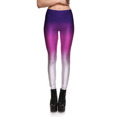 Women Leggings 2017 Colorful Candy Pants 3D Print High Waist Leggins Activewear Casual Women's Legging