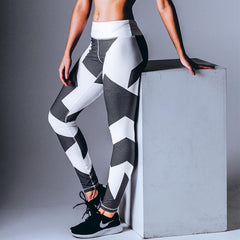 Hot Fashion Printed Sporting Leggings Women Activewear Quick Drying Fitness Leggings Pants Women's Workout Joggers Leggin Pants