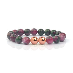 AZIZ BEKKAOUI Fashion New Natural Stone Bead Bracelets For Women Strand Braclets Bangles Colorful Yoga bracelets Men Jewelry