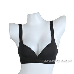 GZDL Sexy Bra Stylish Lady Cotton Seamless Fitness Slim Bra Tops Brassiere Women's Fashion Activewear Racerback 70-85 A-D 5056