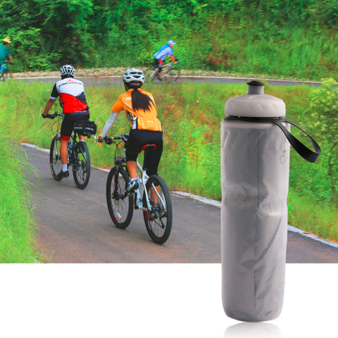 2017 Useful Portable Outdoor Insulated Water Bottle Bicycle Bike Cycling Sport Water Bottles Kettle Recyclable Bottle 710ml 24oz