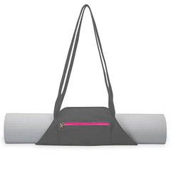 Canvas Yoga Mat Carrier Bag with Multi-Functional Storage Pockets Backpack Shoulder Sport Bags B2Cshop