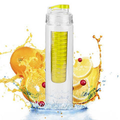 800ml 9 Colors Cycling Sport Fruit Infusing Infuser Water Lemon Bottle Eco-Friendly Lemon Juice Bicycle Bottle With Lid