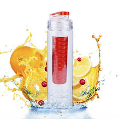 800ml 9 Colors Cycling Sport Fruit Infusing Infuser Water Lemon Bottle Eco-Friendly Lemon Juice Bicycle Bottle With Lid