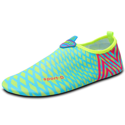 Beach Water Shoes For Men Cheap Swimming Sneakers For Men Light weight Yoga Shoes For Men Orange/Blue Men Sport Summer Shoes
