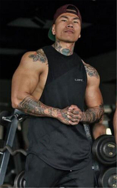 Brand Gyms Clothing Fitness singlets Men Tank Tops Mens Bodybuilding Stringers Tanktops workout golds Sporting Sleeveless Shirt