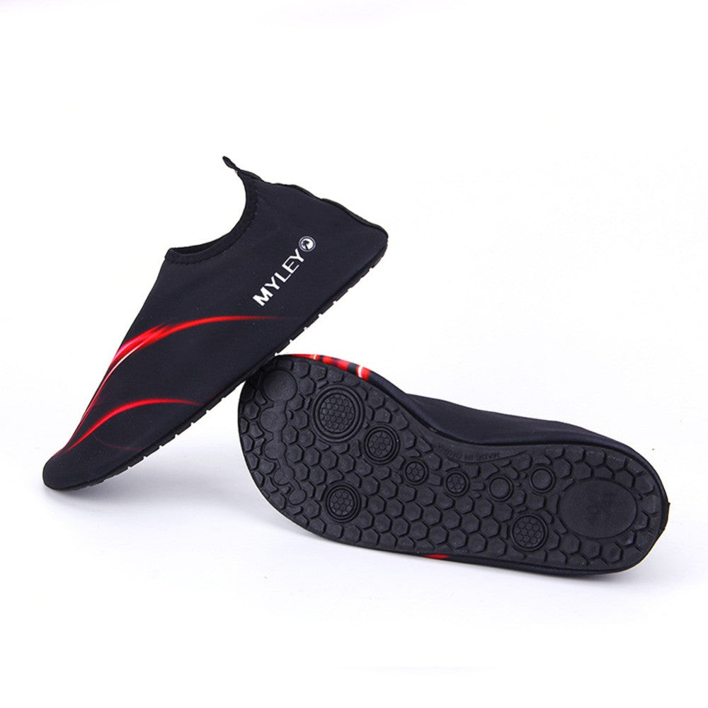 Non-Skid bottom Skin Shoes Water Shoes Socks waterproof Yoga Exercise Pool Beach Swim Slip On Surf Swimming Gloves ISP