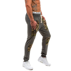 2017 New Brand Summer Casual Pants For Men Clothing Camouflage Patchwork Sweatpants Male Sporting Wear Long Trousers 16K32