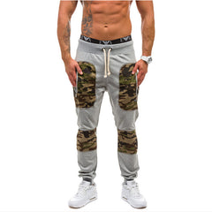2017 New Brand Summer Casual Pants For Men Clothing Camouflage Patchwork Sweatpants Male Sporting Wear Long Trousers 16K32