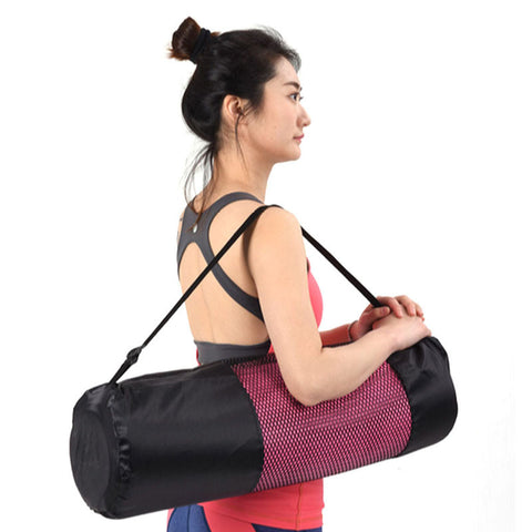 Adjustable Strap Nylon Mat Bag Carrier Mesh For Yoga Gym Fitness Exercise Sports Sports Accessories 2017