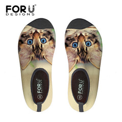 FORUDESIGNS Adult Slip Neoprene 3D Cute Cats Prints Women Surf Aqua Beach Water Socks Shoes Yoga Swim Diving Water Shoes Female