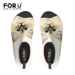 FORUDESIGNS Adult Slip Neoprene 3D Cute Cats Prints Women Surf Aqua Beach Water Socks Shoes Yoga Swim Diving Water Shoes Female