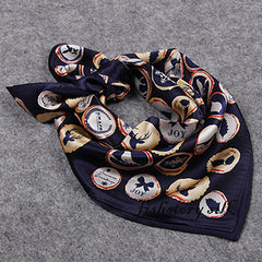 fishstory pure silk dot bird sports men scarves head wear handkerchief headscarf cycling free shipping