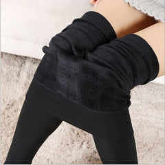 8 Colors Autumn And Winter Women's Warm Leggings Fashion Plus Thick Polyester Warm Seamlessly Activewear Leggings