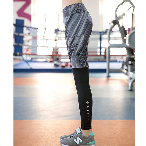 2017 Hot Fashion Quick Drying Fitness Leggings Women's Color Splicing Activewear Sporting Leggings Athleisure Workout Yuga Pants