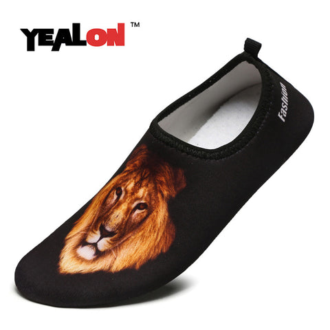 YEALON New Water Shoes Men Aqua Shoes Water Shoes Swimming Water Sport Shoes For Water For Woman Zapatillas Agua Yoga Waterproof