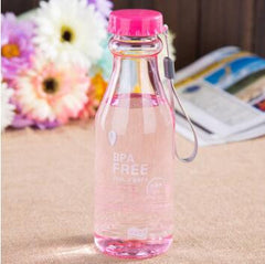 Portable 550mL BPA Free Leakproof Unbreakable Travel My Drink Water Bottle Yoga  Running Camping Outdoor Biking Sport